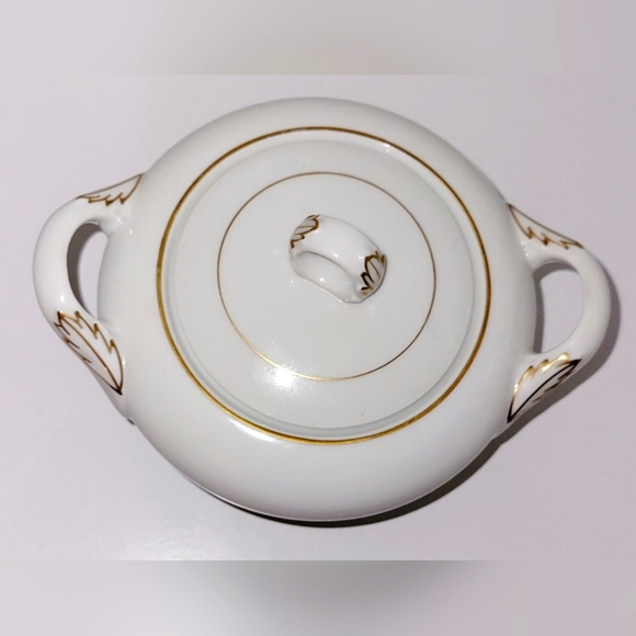 Fukagawa Cream & Sugar Set in Arita 903 Vintage Japanese Sugar Pot and Creamer - Picture 3 of 8